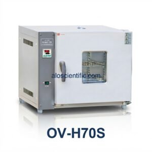 Front exterior view of the HORIZONTAL DRYING OVEN OV-H70S.