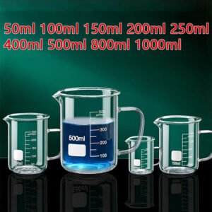 Lab Borosilicate GLass beaker Graduated Beakers Measuring Glass