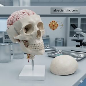 XC-135E Skull with 8 Parts Brain and Cervical Spine anatomical model