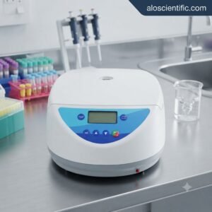 Centrifuge JX-5000 front control panel view for laboratory use