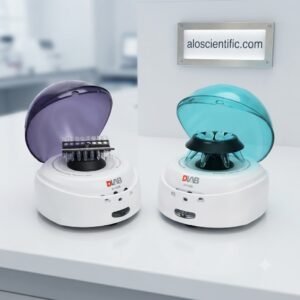 Micro Centrifuge D1008 D-Lab front view for laboratory use
