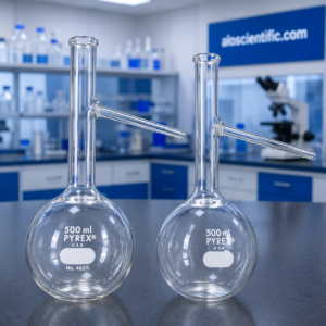 Distilling Flask Pyrex laboratory borosilicate glass flask