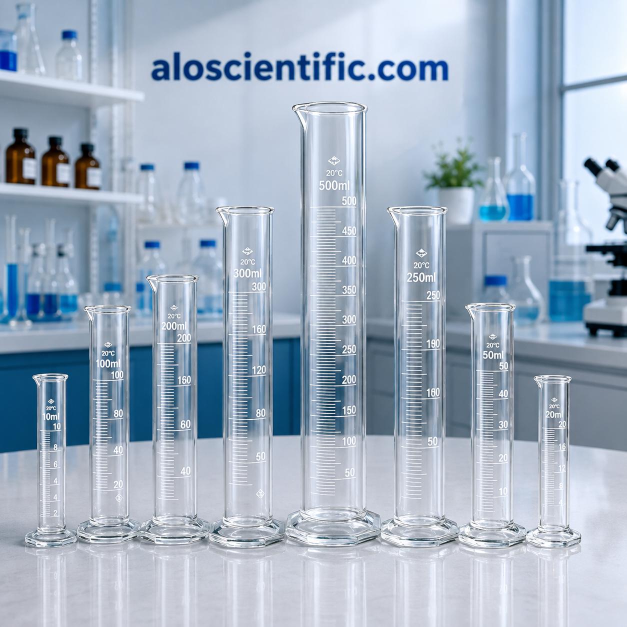 Measuring Cylinder Pyrex for accurate laboratory liquid measurement