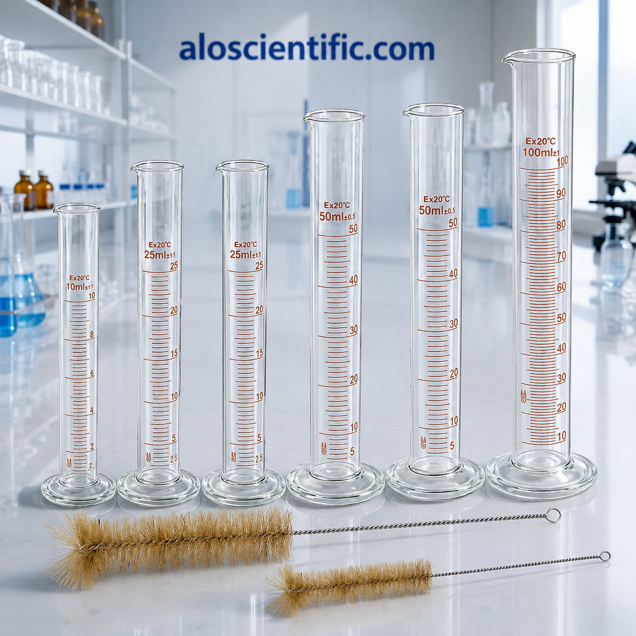 Measuring Cylinder for accurate laboratory liquid measurement
