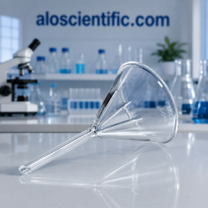 Funnel Pyrex laboratory glass funnel