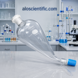 Separatory Funnel ROTA Pyrex for laboratory liquid separation
