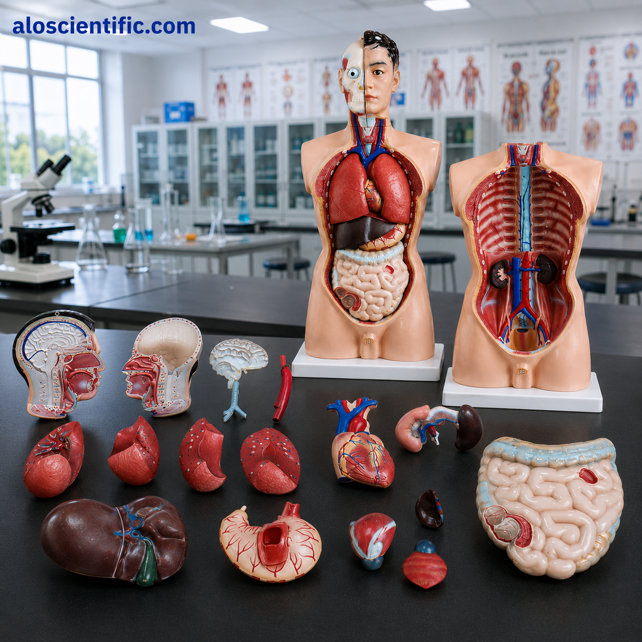 Male Torso 19 Parts 85CM XC-201 anatomy model