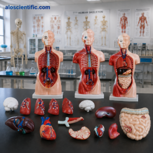 XC-203 26CM Torso 15 Parts human anatomy model