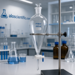 Separatory Funnel PTFE Pyrex laboratory glassware