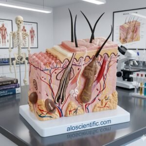 Skin Block Model XC-313-2 for human anatomy study