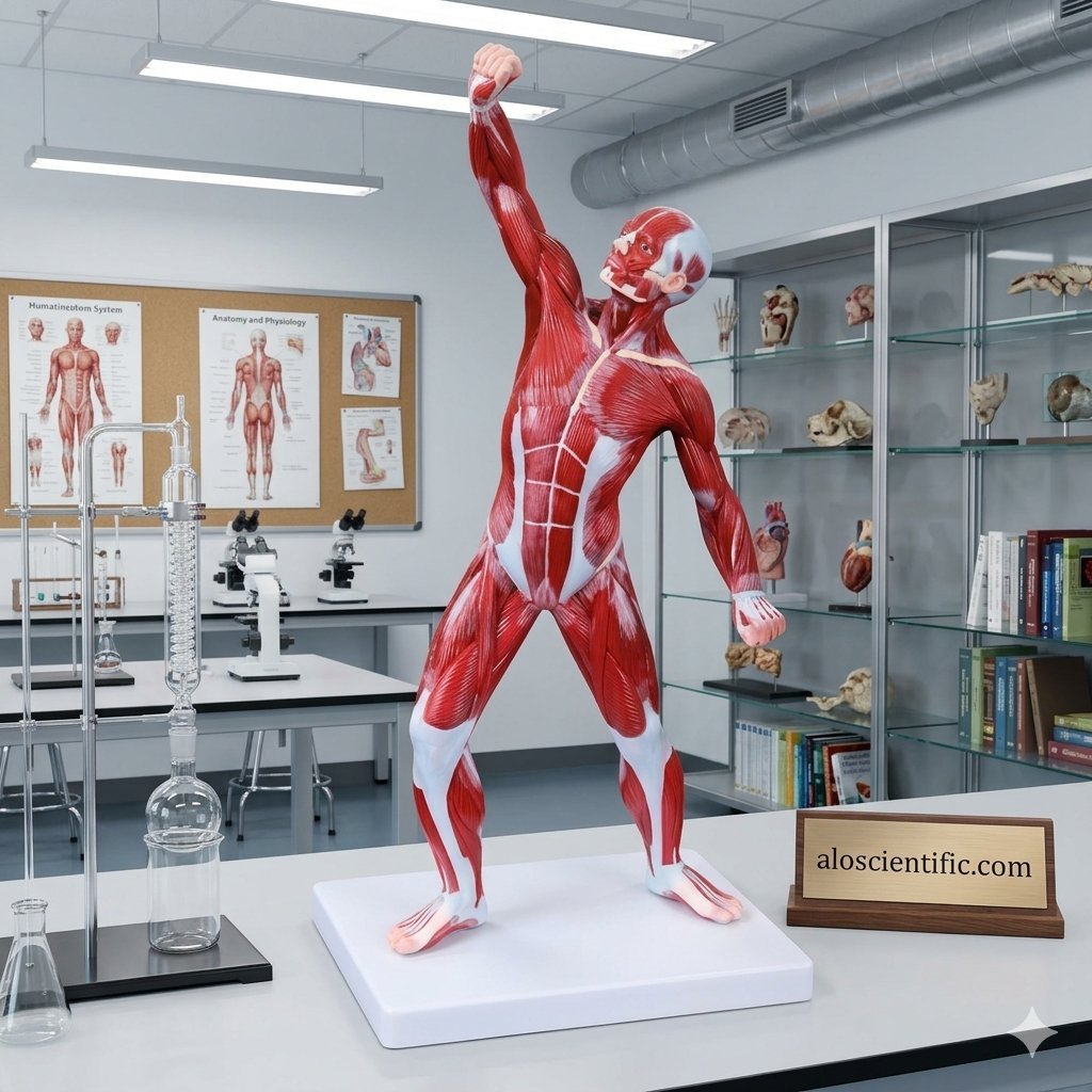 50CM Human Muscle Model Male 1 Part