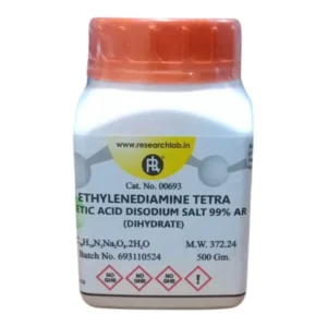 EDTA Disodium Salt 99% AR 500g RL laboratory chemical