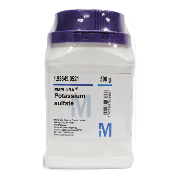 Potassium Sulfate 500gm Merck India