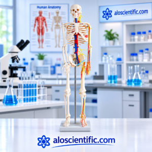 XC-102B 85cm Skeleton with Nerves and Blood Vessels anatomical model