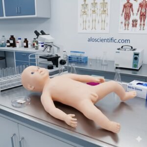 Advanced Newborn Care Model Boy XC-409B for nursing training